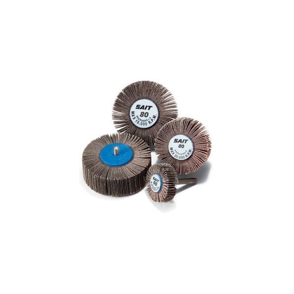 United Abrasives/Sait United Abrasives - Sait 2A Flap Wheel 1" x 3/4" x 1/4" 180 Grit Aluminum Oxide 70004 - main